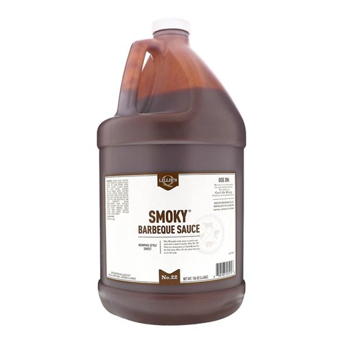 SAUCE SMOKEY BBQ SAUCE 3.8LT (2) # FSLIL31-2 LILLIE'S Q
